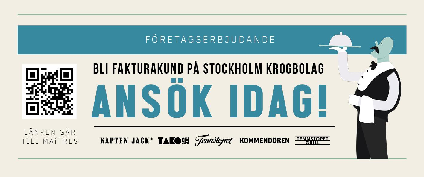 Bli fakturakund på Stockholms Krogbolag – ansök idag via Maîtres
